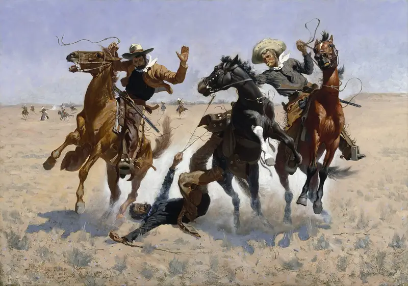 Work by Frederic Remington