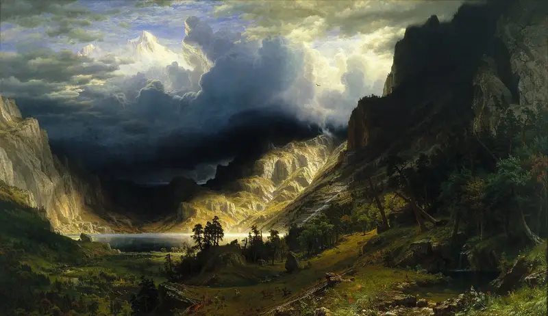 Work by Albert Bierstadt